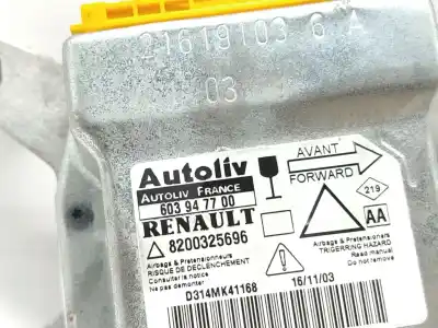 Автозапчасти б/у блок управления подушками безопасности за renault laguna ii (bg0/1_) 1.9 dci (bg08, bg0g) ссылки oem iam 8200325696  