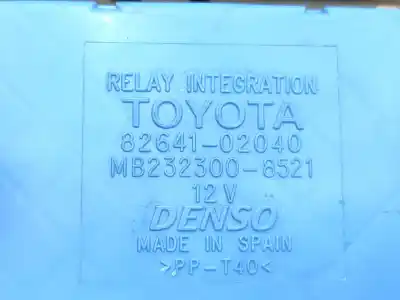 Second-hand car spare part fuse box unit for toyota corolla (_e12_) 2.0 d-4d (cde120r_, cde120l_) oem iam references 8264102040  