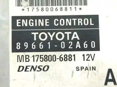 Second-hand car spare part ecu engine control for toyota corolla (_e12_) 2.0 d-4d (cde120r_, cde120l_) oem iam references 8966102a60  