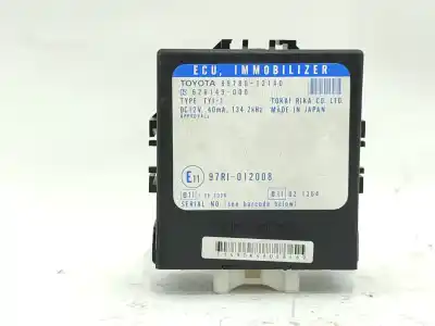 Peça sobressalente para automóvel em segunda mão módulo eletrônico por toyota corolla (_e12_) 2.0 d-4d (cde120r_, cde120l_) referências oem iam 8978012140