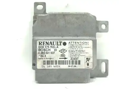 Gebrauchtes Autoersatzteil steuergerät airbag zum renault clio ii (bb_, cb_) 1.5 dci (b/c2j) oem-iam-referenzen 8200375763a