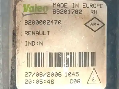 Автозапчасти б/у правая противотуманная фара за renault clio ii (bb_, cb_) 1.5 dci (b/c2j) ссылки oem iam 7701205664  