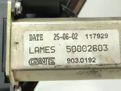 Second-hand car spare part driver left window regulator for fiat stilo multi wagon (192_) 1.9 jtd oem iam references 0000046831655  