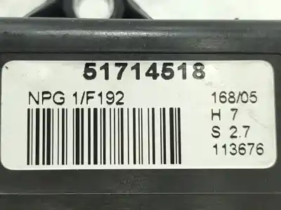 Second-hand car spare part electronic module for fiat stilo multi wagon (192_) 1.9 jtd oem iam references 51714518  