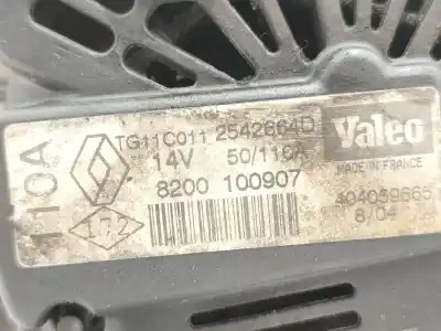 Pezzo di ricambio per auto di seconda mano alternatore per renault megane ii (bm0/1_, cm0/1_) 1.5 dci (bm02, bm13, bm2a, cm02, cm13) riferimenti oem iam 7711497095  8200100907