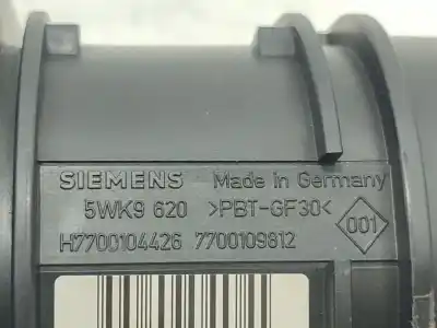Pezzo di ricambio per auto di seconda mano misuratore di flusso per renault megane ii (bm0/1_, cm0/1_) 1.5 dci (bm02, bm13, bm2a, cm02, cm13) riferimenti oem iam 7700109812  