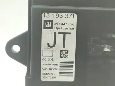 Second-hand car spare part electronic module for opel vectra c gts (z02) 1.9 cdti (f68) oem iam references 13193371  