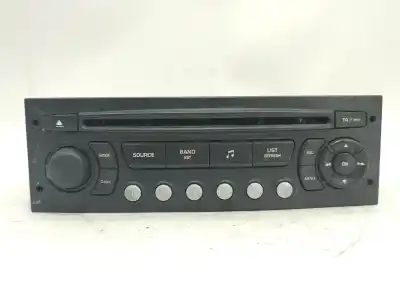 Second-hand car spare part audio system / radio cd for peugeot 307 break (3e) 2.0 hdi 135 oem iam references 9660646477