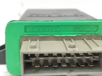 Pezzo di ricambio per auto di seconda mano modulo elettronico per peugeot 206 fastback (2a/c) 1.9 d riferimenti oem iam 9631577780  