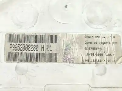 Автозапчастина б/у панель інструментів для citroen c3 i (fc_, fn_) 1.4 hdi посилання на oem iam 9652008280  