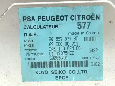 Автозапчасти б/у электронный модуль за citroen c3 i (fc_, fn_) 1.4 hdi ссылки oem iam 400687  