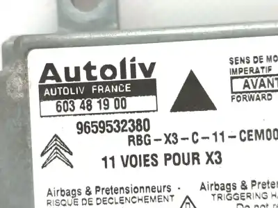 Автозапчасти б/у блок управления подушками безопасности за citroen c5 ii (rc_) 2.0 hdi (rcrhrh) ссылки oem iam 9659532380   Автозапчасти б/у блок управления подушками безопасности за citroen c5 ii (rc_) 2.0 hdi (rcrhrh) ссылки oem iam 9659532380