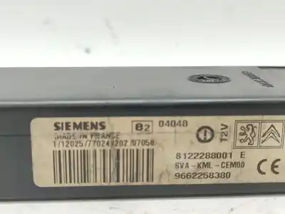 Автозапчасти б/у электронный модуль за citroen c5 ii (rc_) 2.0 hdi (rcrhrh) ссылки oem iam 9662258380   Автозапчасти б/у электронный модуль за citroen c5 ii (rc_) 2.0 hdi (rcrhrh) ссылки oem iam 9662258380