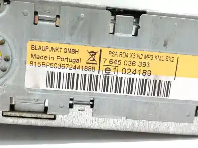 Автозапчасти б/у аудиосистема / радио cd за citroen c5 ii (rc_) 2.0 hdi (rcrhrh) ссылки oem iam 9660647977   Автозапчасти б/у аудиосистема / радио cd за citroen c5 ii (rc_) 2.0 hdi (rcrhrh) ссылки oem iam 9660647977