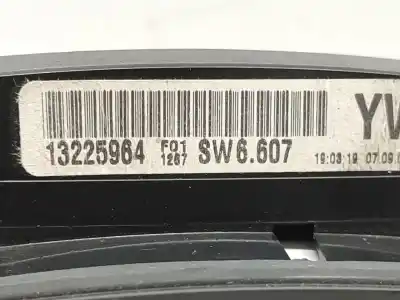 Автозапчастина б/у панель інструментів для opel astra h ranchera familiar (a04) 1.9 cdti (l35) посилання на oem iam 13225964  