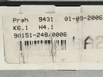 Автозапчастина б/у контроль опалення / кондиціонації для opel astra h ranchera familiar (a04) 1.9 cdti (l35) посилання на oem iam 90151248  