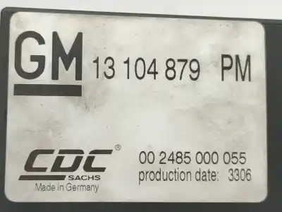 Автозапчастина б/у електронний модуль для opel astra h ranchera familiar (a04) 1.9 cdti (l35) посилання на oem iam 13104879  