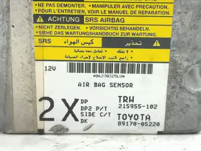 Автозапчасти б/у блок управления подушками безопасности за toyota avensis ranchera familiar (_t25_) 2.2 d-4d (adt251_) ссылки oem iam 8917005220  
