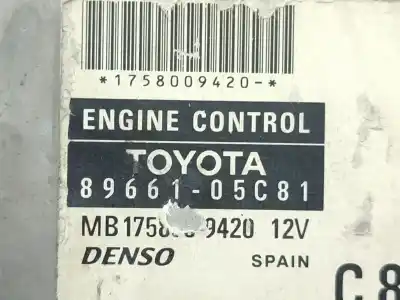 Автозапчасти б/у блок управления двигателем за toyota avensis ranchera familiar (_t25_) 2.2 d-4d (adt251_) ссылки oem iam 8966105c81  