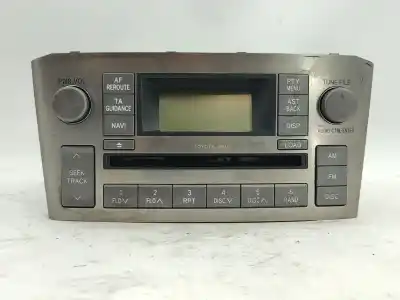 Peça sobressalente para automóvel em segunda mão sistema de áudio / rádio cd por toyota avensis ranchera familiar (_t25_) 2.2 d-4d (adt251_) referências oem iam 8612005130