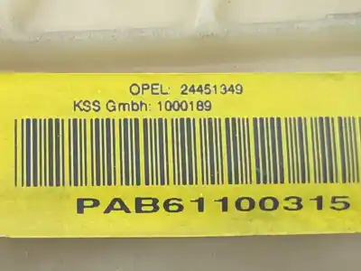 Автозапчасти б/у подушка безопасности передняя правая за opel astra h (a04) 1.7 cdti (l48) ссылки oem iam 13168095  