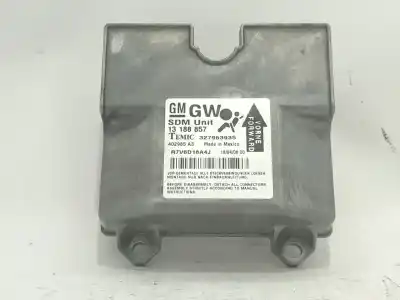 Автозапчастина б/у блок управління подушками безпеки для opel astra h (a04) 1.7 cdti (l48) посилання на oem iam 13188857 Автозапчастина б/у блок управління подушками безпеки для opel astra h (a04) 1.7 cdti (l48) посилання на oem iam 13188857