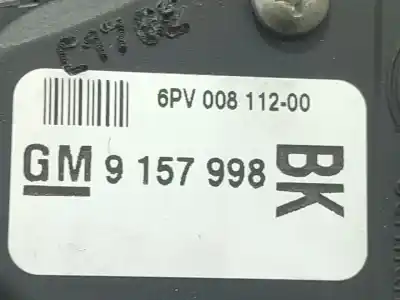 Автозапчасти б/у педальный потенциометр за opel astra h (a04) 1.7 cdti (l48) ссылки oem iam 9193186  