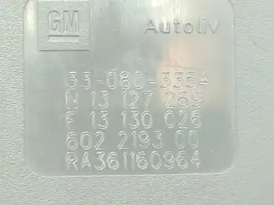 Автозапчасти б/у натяжитель правой подушки безопасности за opel astra h (a04) 1.7 cdti (l48) ссылки oem iam 93179241  