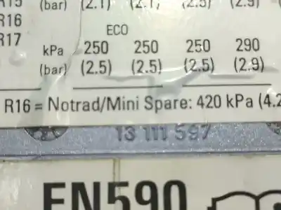 Автозапчасти б/у наружная крышка топлива за opel astra h (a04) 1.7 cdti (l48) ссылки oem iam 13111597  