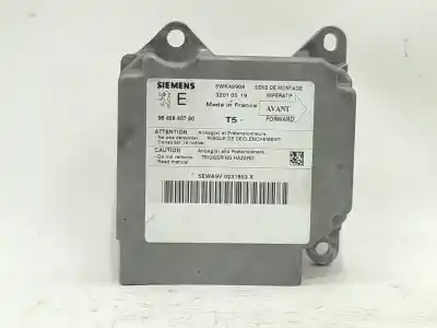 Peça sobressalente para automóvel em segunda mão centralina de airbag por peugeot 307 break (3e) 2.0 hdi 110 referências oem iam 9645840780