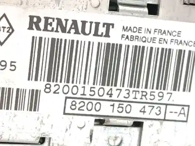 Peça sobressalente para automóvel em segunda mão sistema de áudio / rádio cd por renault scénic i monospace (ja0/1_, fa0_) 1.9 dci rx4 referências oem iam 8200150473  