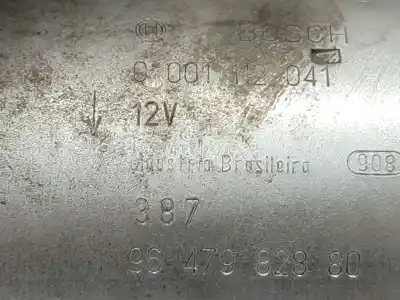 Автозапчастина б/у двигун запускається для peugeot 206 fastback (2a/c) 1.4 i посилання на oem iam 5802x6  