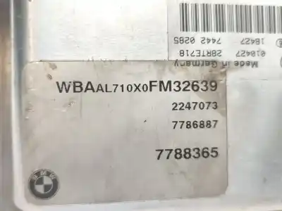 Second-hand car spare part ecu engine control for bmw 3 (e46) 320 d oem iam references 7786887  0281010205