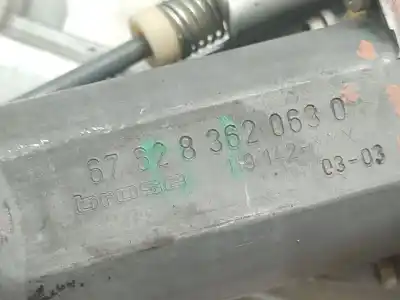 Автозапчасти б/у регулятор стекла переднего правого за bmw 3 (e46) 320 d ссылки oem iam 51337020660  