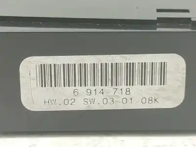 Peça sobressalente para automóvel em segunda mão comando de sofagem (chauffage / ar condicionado) por bmw 3 (e46) 320 d referências oem iam 6914718  6914718