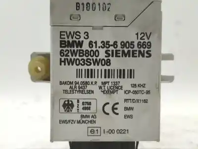 Second-hand car spare part electronic module for bmw 3 (e46) 320 d oem iam references 61356905669  61356905669