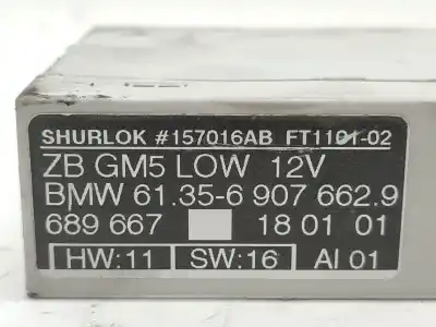 Second-hand car spare part electronic module for bmw 3 (e46) 320 d oem iam references 613569076629  613569076629