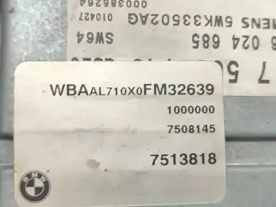 Second-hand car spare part electronic module for bmw 3 (e46) 320 d oem iam references 7513818  96024685