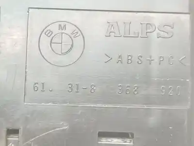 Second-hand car spare part hazard warning lights for bmw 3 (e46) 320 d oem iam references 61318368920  61318368920