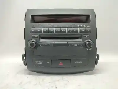 Piesă de schimb auto la mâna a doua sistem audio / cd radio casetofon pentru mitsubishi outlander ii (cw_w) 2.2 di-d referințe oem iam 8701a351