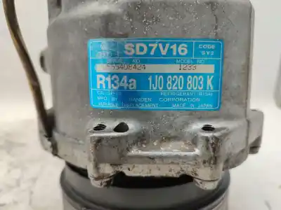 Автозапчастина б/у компресор кондиционера для skoda octavia i (1u2) 1.9 tdi посилання на oem iam 1j0820805  1j0820803k