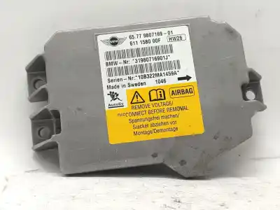 Peça sobressalente para automóvel em segunda mão centralina de airbag por mini mini countryman (r60) cooper d referências oem iam 6577980716901
