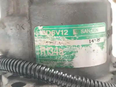 Автозапчастина б/у компресор кондиционера для peugeot 206 fastback (2a/c) 1.4 i посилання на oem iam 6453jg  6453cn