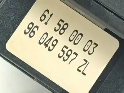 Автозапчастина б/у команда чистити для peugeot 206 fastback (2a/c) 1.4 i посилання на oem iam 96049597zl 61580003 