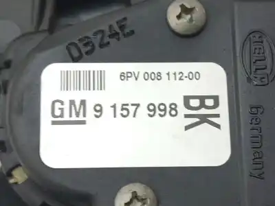 Автозапчастина б/у пotенціометр для opel astra h (a04) 1.4 (l48) посилання на oem iam 9193186  9157998