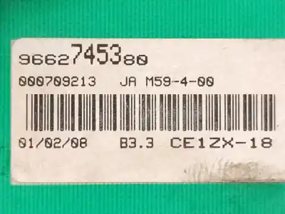 Автозапчасти б/у приборная доска за citroen berlingo / berlingo first monospace (mf_, gjk_, gfk_) 1.6 hdi 90 (mf9hx) ссылки oem iam 8211t4  9662745300