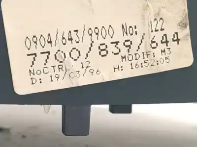 Second-hand car spare part dashboard for renault megane i (ba0/1_) 1.6 e (ba0f, ba0s) oem iam references 8200126364  7700839644