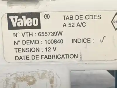 Автозапчасти б/у отопление / кондиционирование воздуха за renault megane i (ba0/1_) 1.6 e (ba0f, ba0s) ссылки oem iam 655739w  655739w