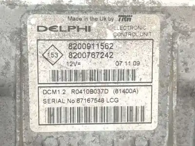Second-hand car spare part ecu engine control for renault clio ii (bb_, cb_) 1.5 dci (b/cb3m) oem iam references 8200911562  8200911562