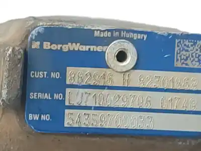 Автозапчастина б/у турбонагрузник для renault clio ii (bb_, cb_) 1.5 dci (b/cb3m) посилання на oem iam 7701473122  54359700033